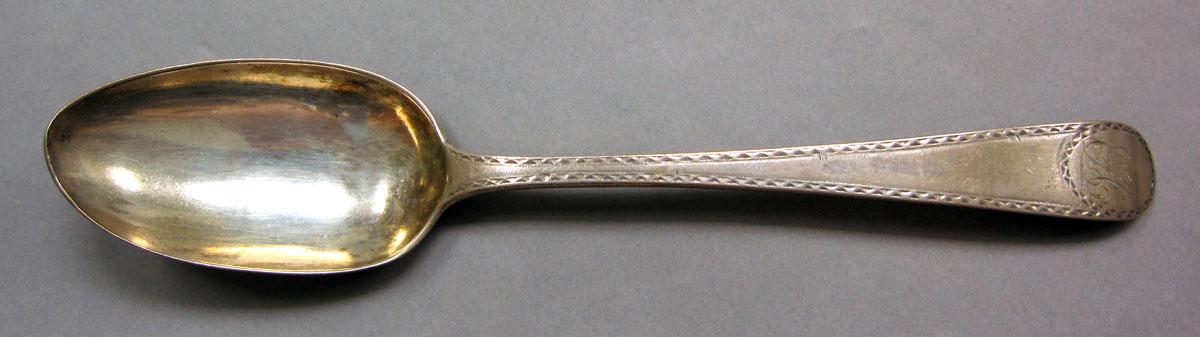 1962.0240.1391 Silver spoon upper surface