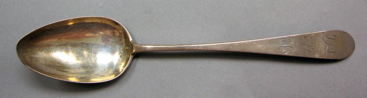 1962.0240.1406 Silver spoon upper surface