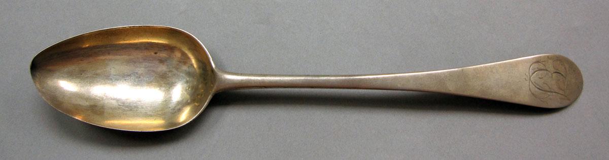 1962.0240.1407 Silver spoon upper surface