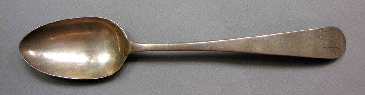 1962.0240.1408 Silver spoon upper surface