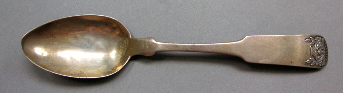 1962.0240.1409 Silver spoon upper surface