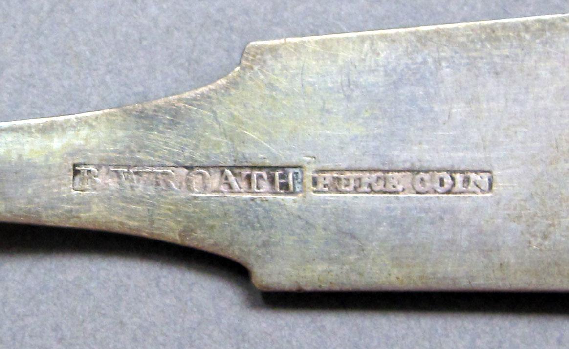 1962.0240.1411 Silver spoon mark