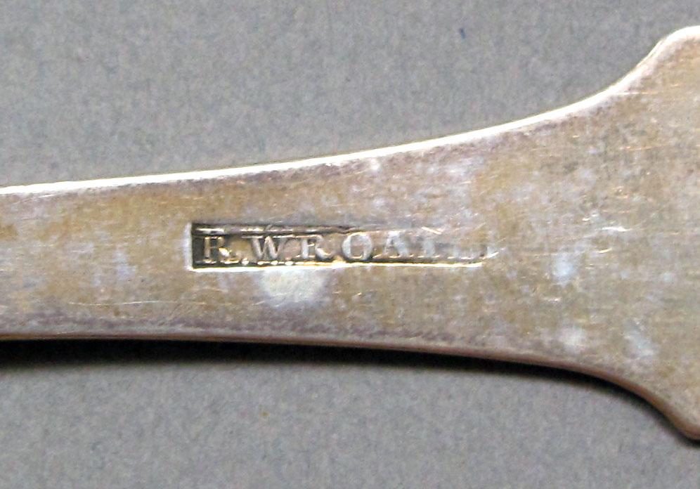 1962.0240.1412 Silver spoon mark