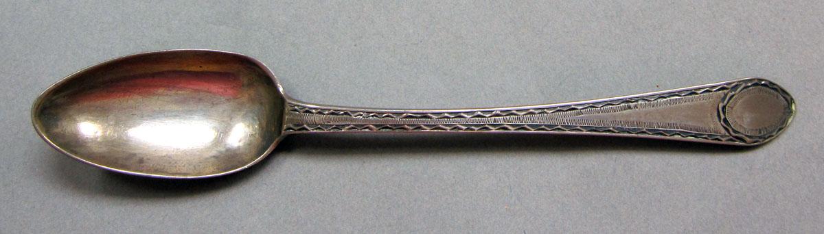 1962.0240.1436 Silver spoon upper surface