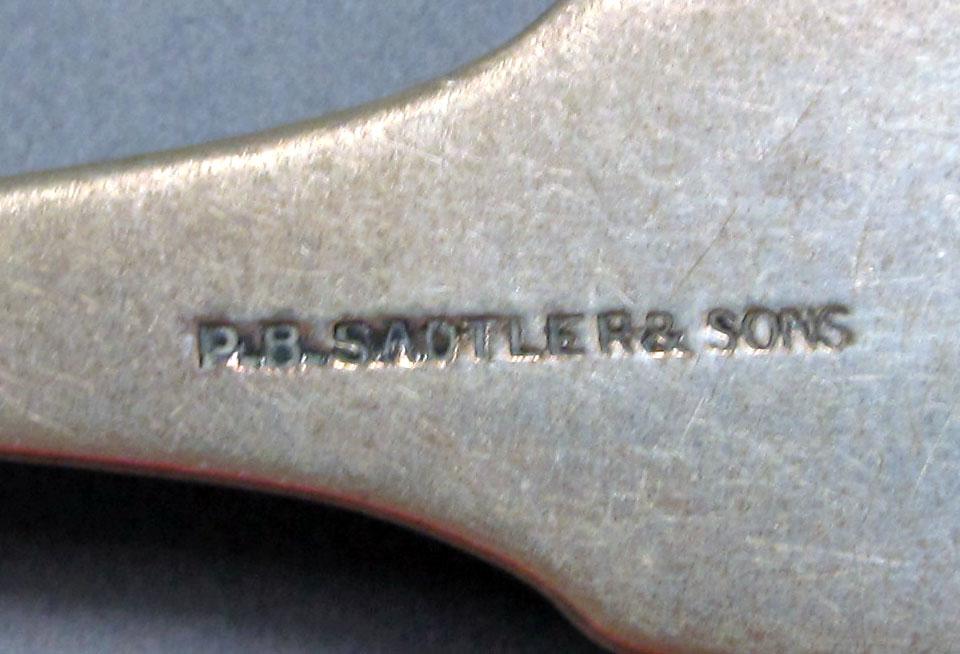 1962.0240.1459 Silver spoon mark