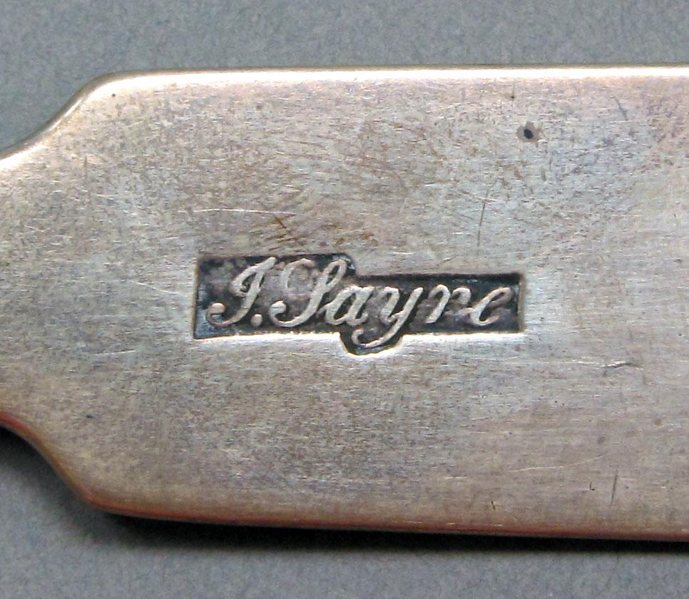 1962.0240.1461 Silver spoon mark