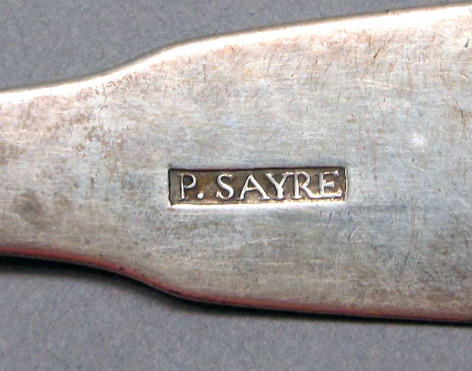 1962.0240.1466 Silver spoon mark