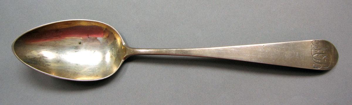 1962.0240.1467 Silver spoon upper surface