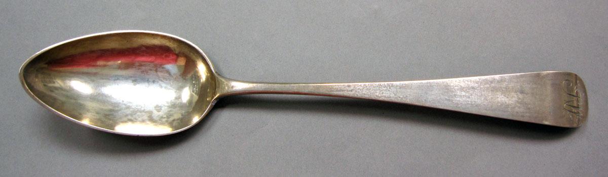 1962.0240.1469 Silver spoon upper surface