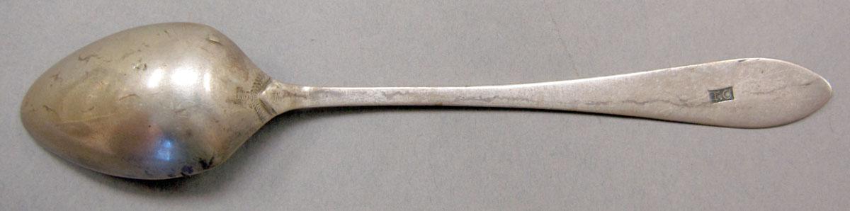1962.0240.146 Silver Spoon underside