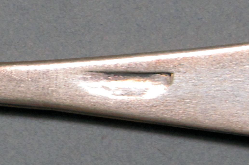1962.0240.1473 Silver spoon mark