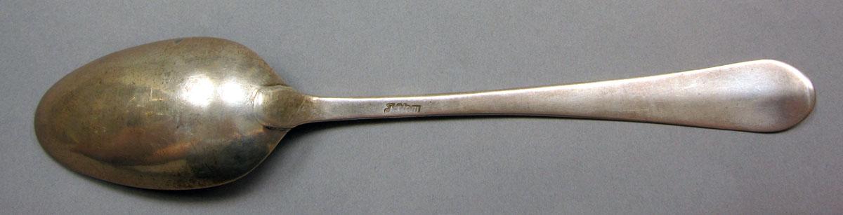 1962.0240.1480 Silver spoon underside