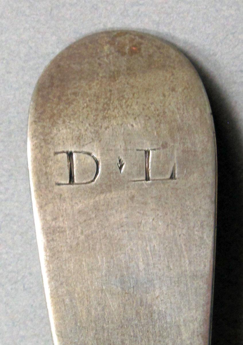 1962.0240.1493 Silver spoon engraving