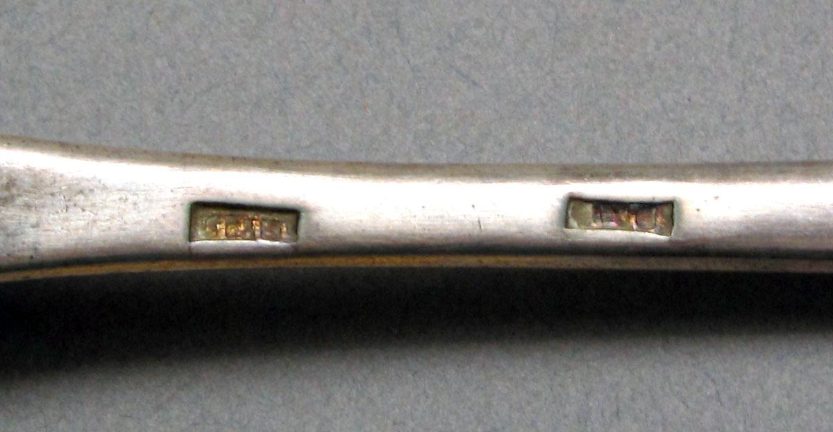 1962.0240.1493 Silver spoon mark