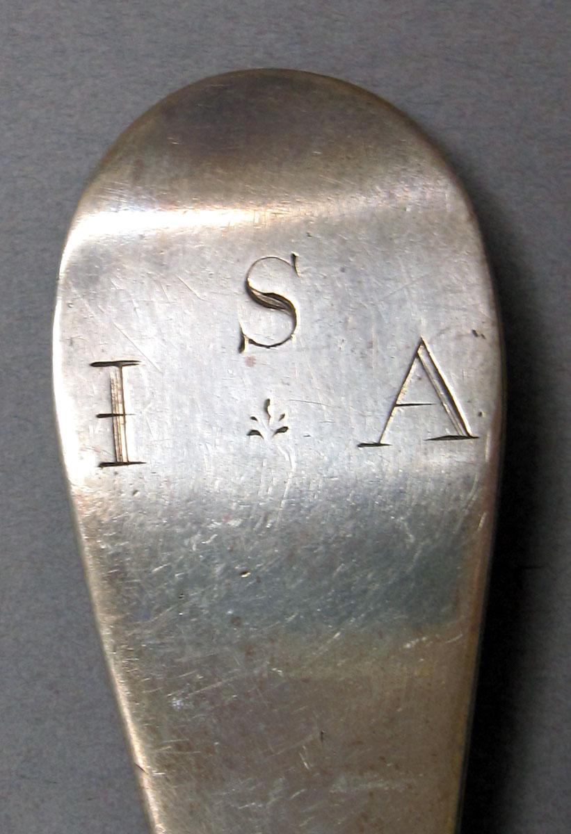 1962.0240.1494 Silver spoon engraving