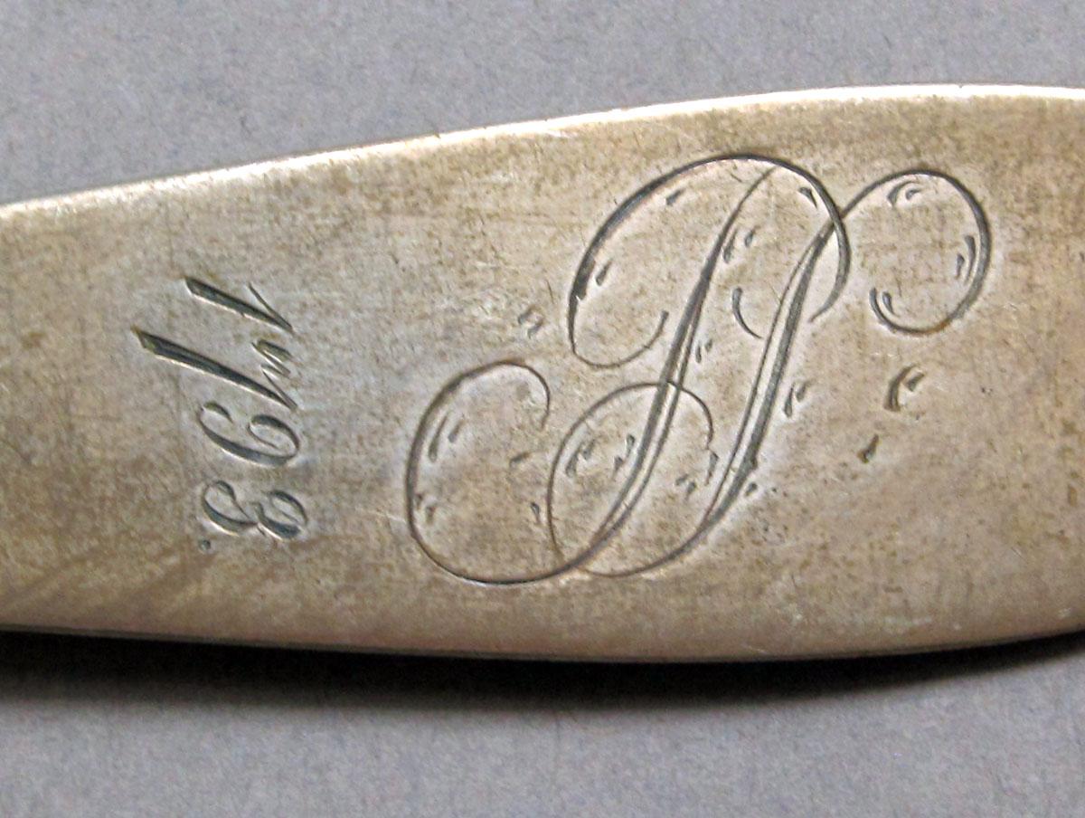 1962.0240.1496 Silver spoon engraving 1