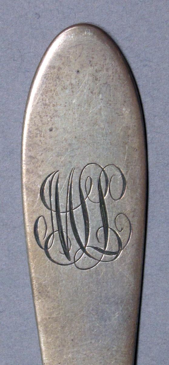 1962.0240.1496 Silver spoon engraving 2