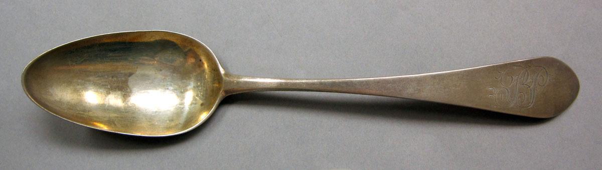 1962.0240.1508 Silver spoon upper surface
