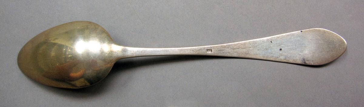 1962.0240.1508 Silver spoon underside