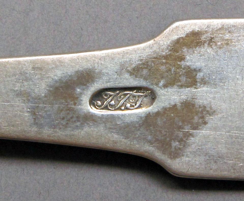 1962.0240.1509 Silver spoon mark