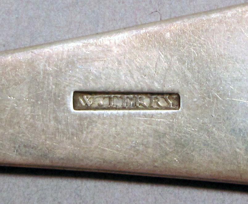 1962.0240.1510 Silver spoon mark