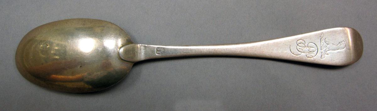 1962.0240.1511 Silver spoon underside
