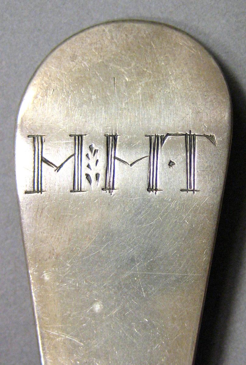 1962.0240.1522 Silver Spoon engraving