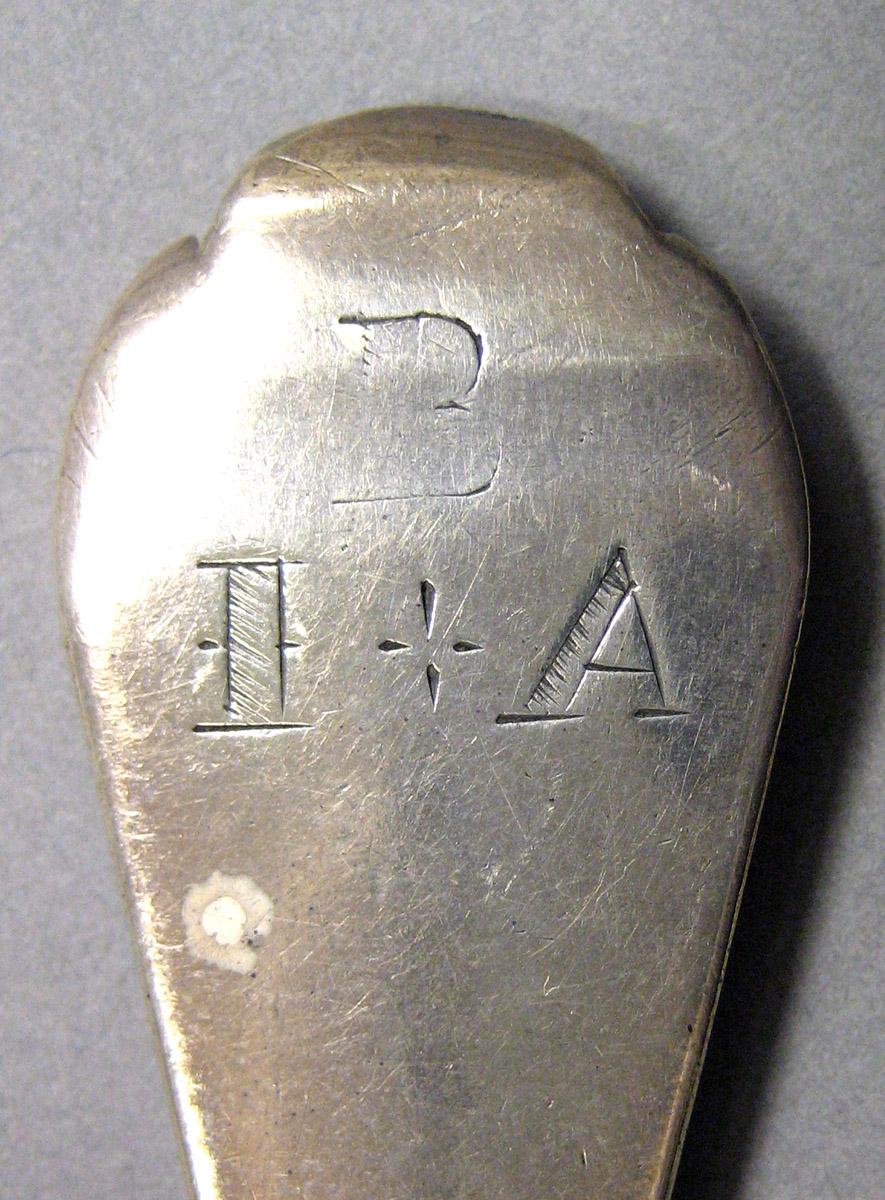 1962.0240.1527 Silver Spoon engraving
