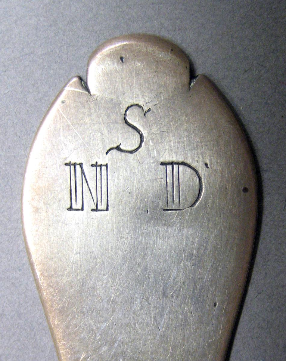 1962.0240.1529 Silver Spoon engraving