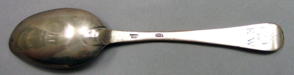 1962.0240.1530 Silver Spoon underside