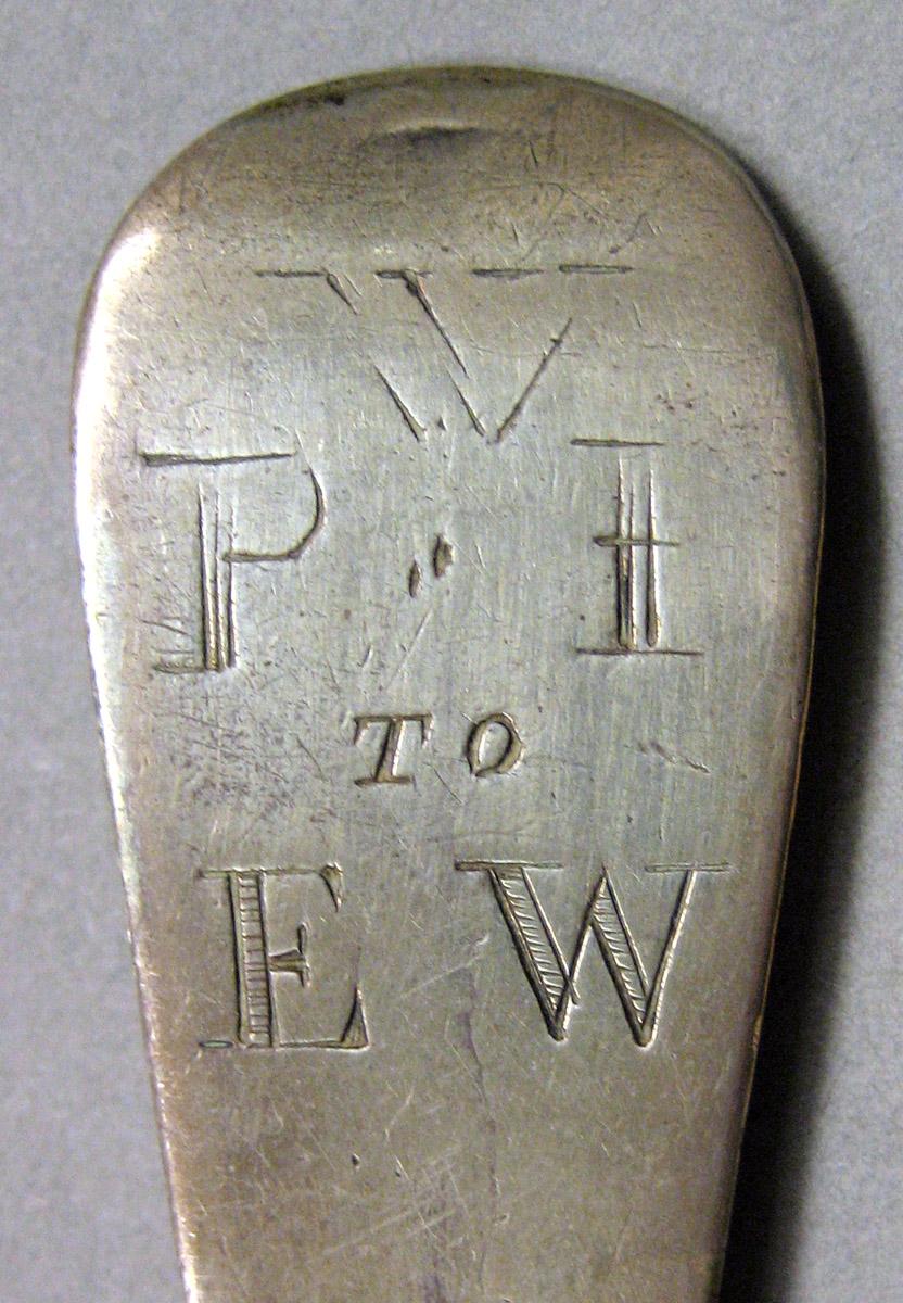 1962.0240.1530 Silver Spoon engraving