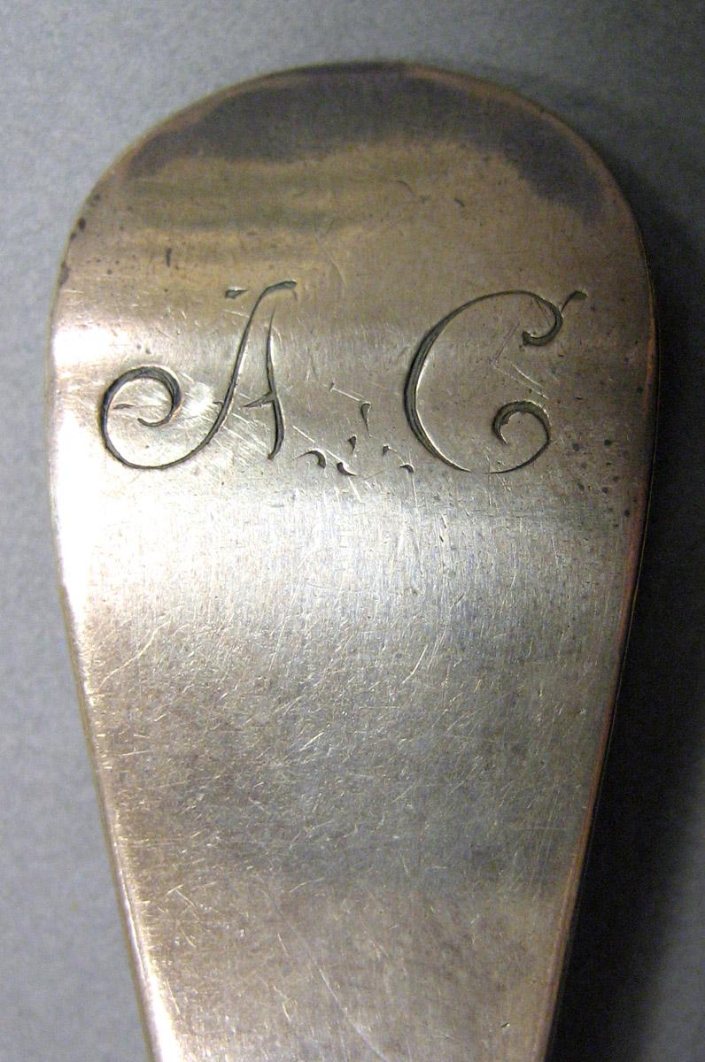 1962.0240.1535 Silver Spoon engraving