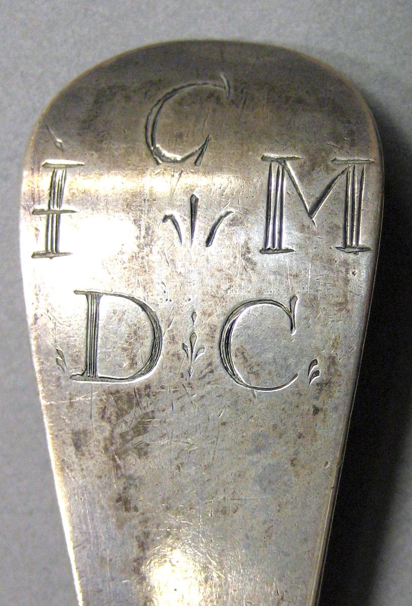 1962.0240.1536 Silver Spoon engraving