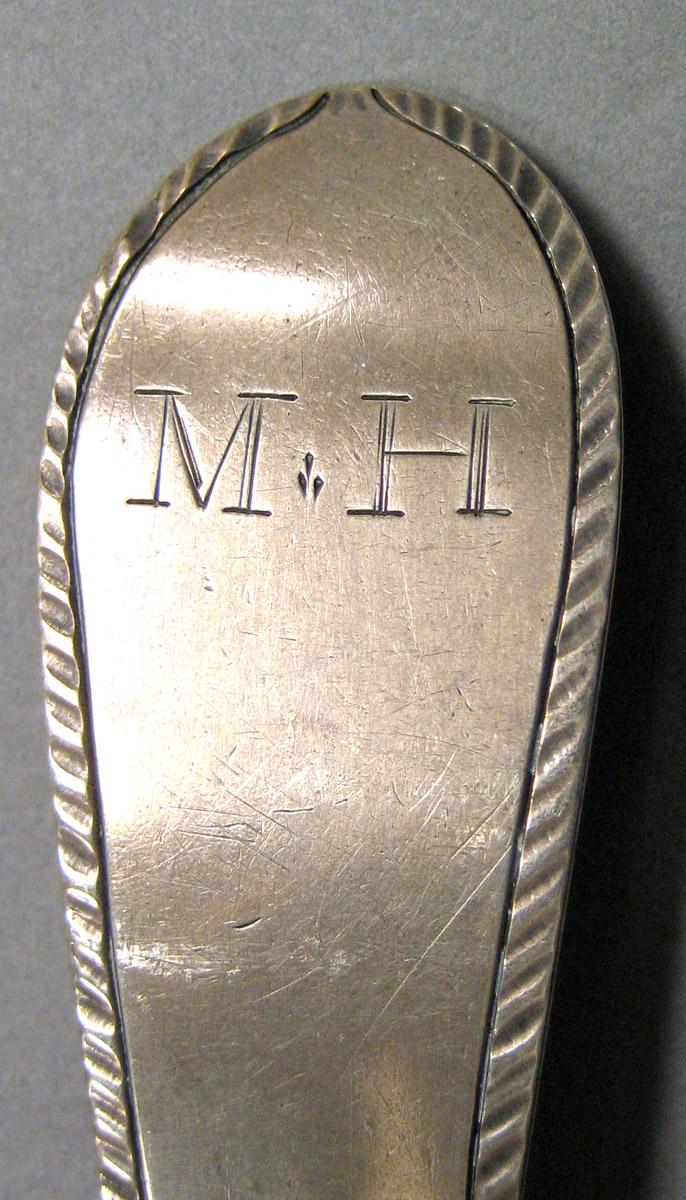 1962.0240.1537 Silver Spoon engraving
