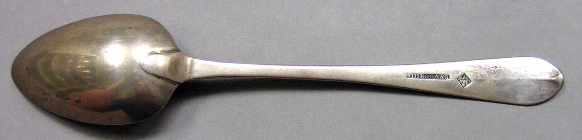 1962.0240.1540 Silver Spoon underside