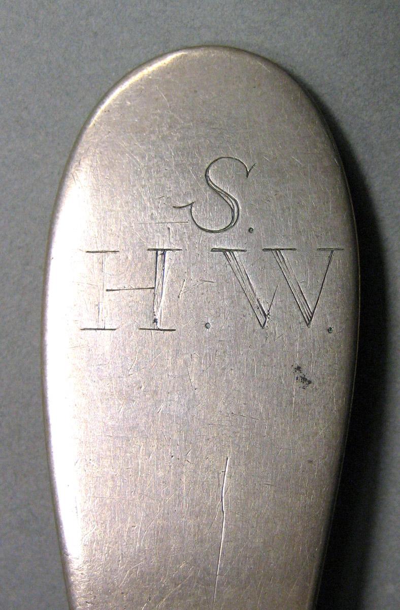 1962.0240.1542 Silver Spoon engraving