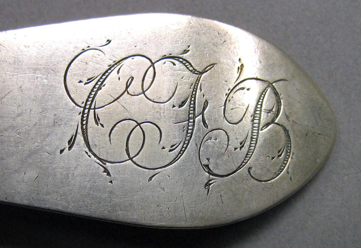 1962.0240.1543 Silver Spoon engraving