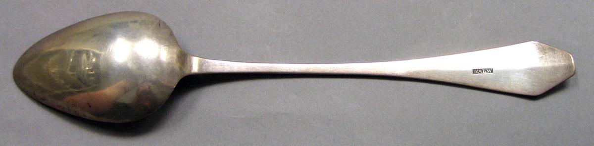 1962.0240.1549 Silver Spoon underside