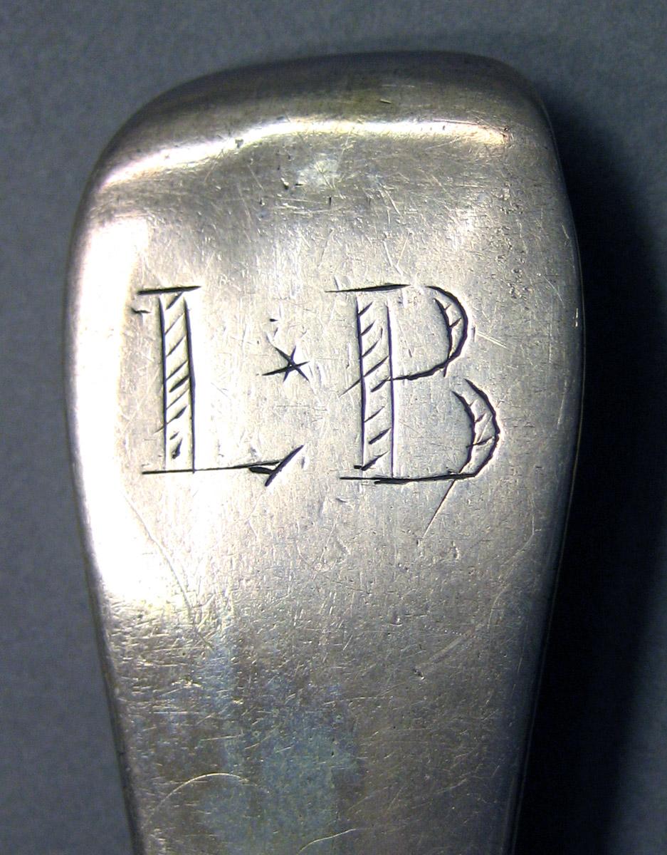 1962.0240.1550 Silver Spoon engraving