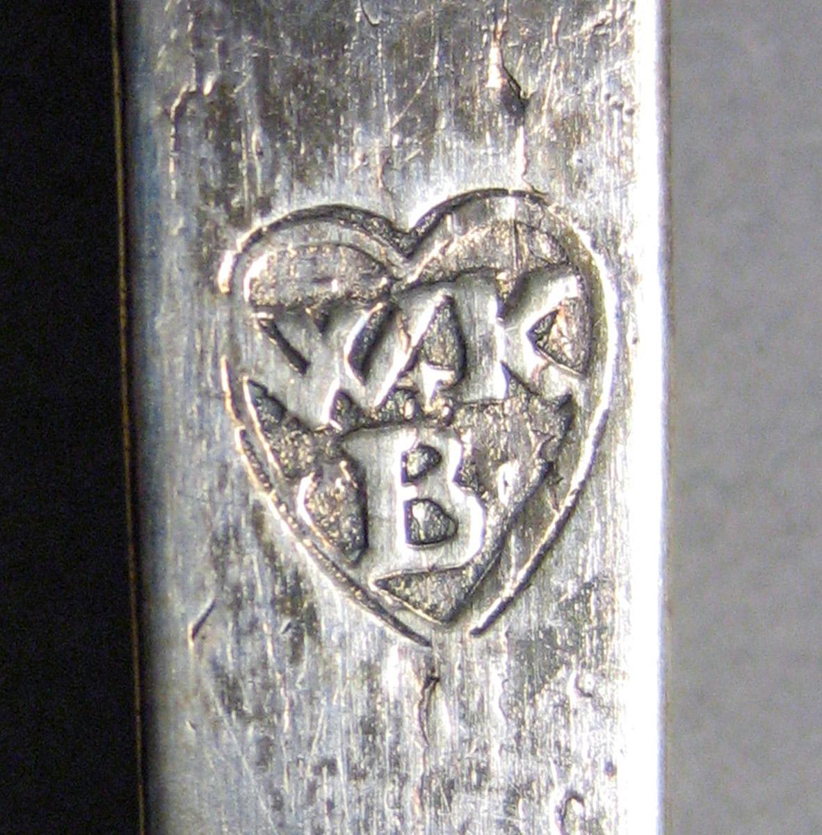 1962.0240.1557 Silver Spoon mark