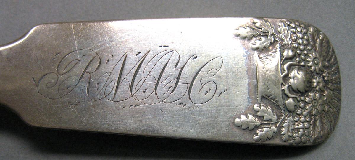 1962.0240.1559 Silver Spoon engraving