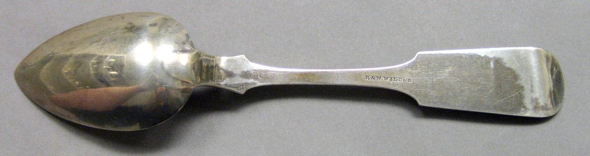 1962.0240.1560 Silver Spoon underside