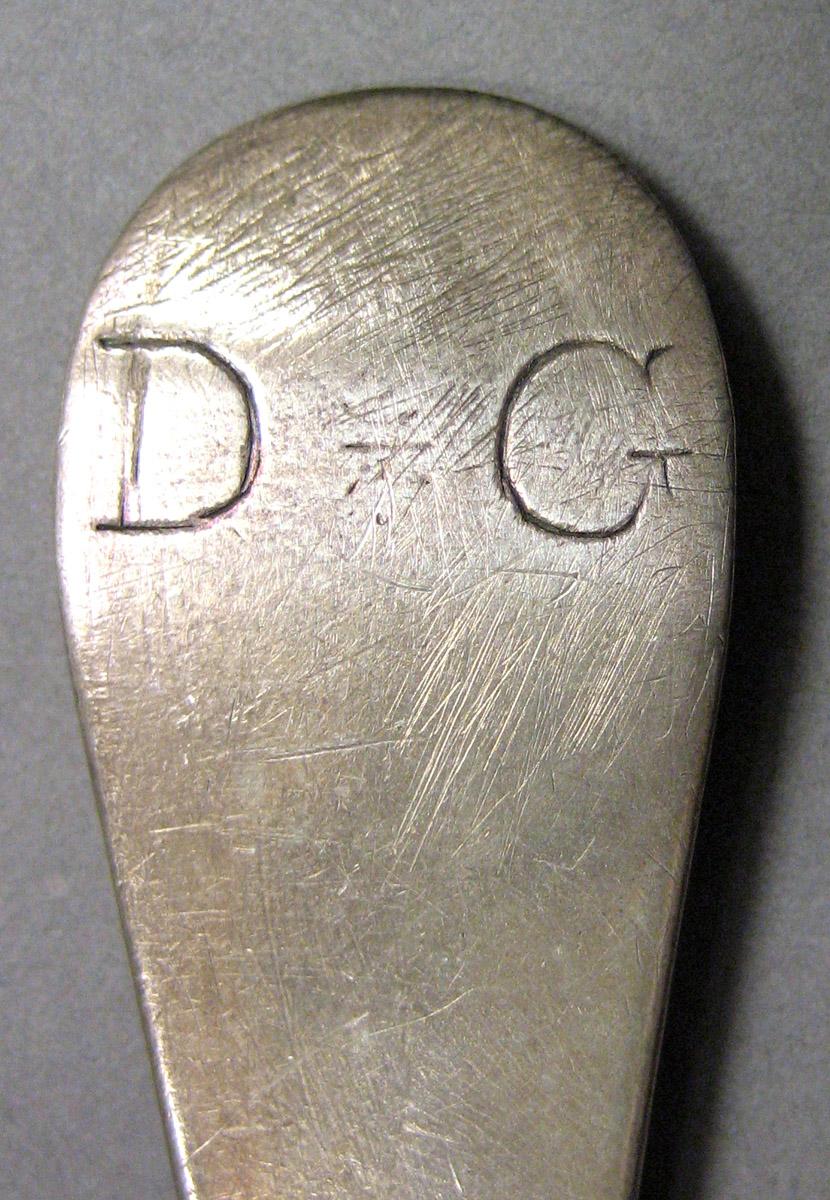1962.0240.1561 Silver Spoon engraving