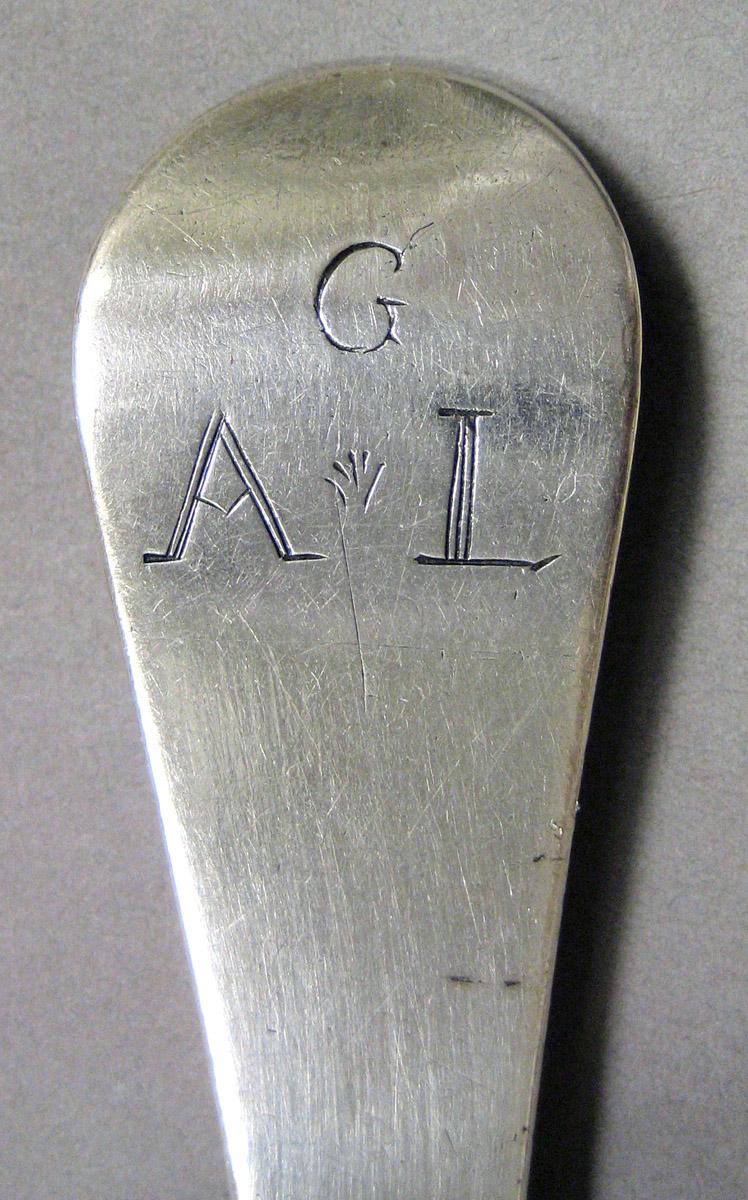 1962.0240.1564 Silver Spoon engraving