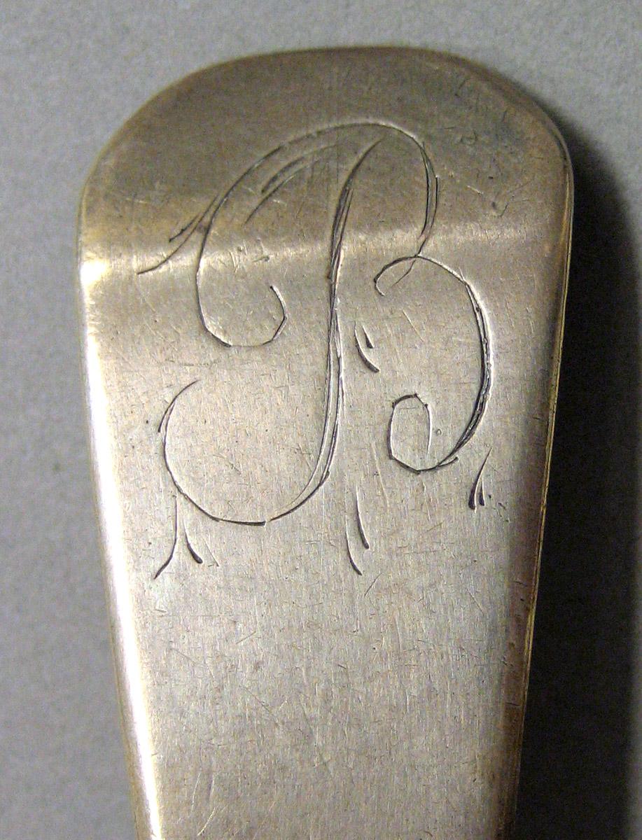 1962.0240.1566 Silver Spoon engraving