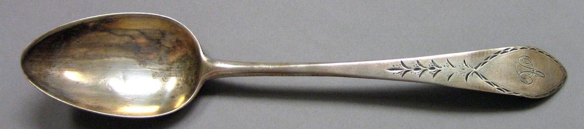 1962.0240.1568 Silver Spoon upper surface
