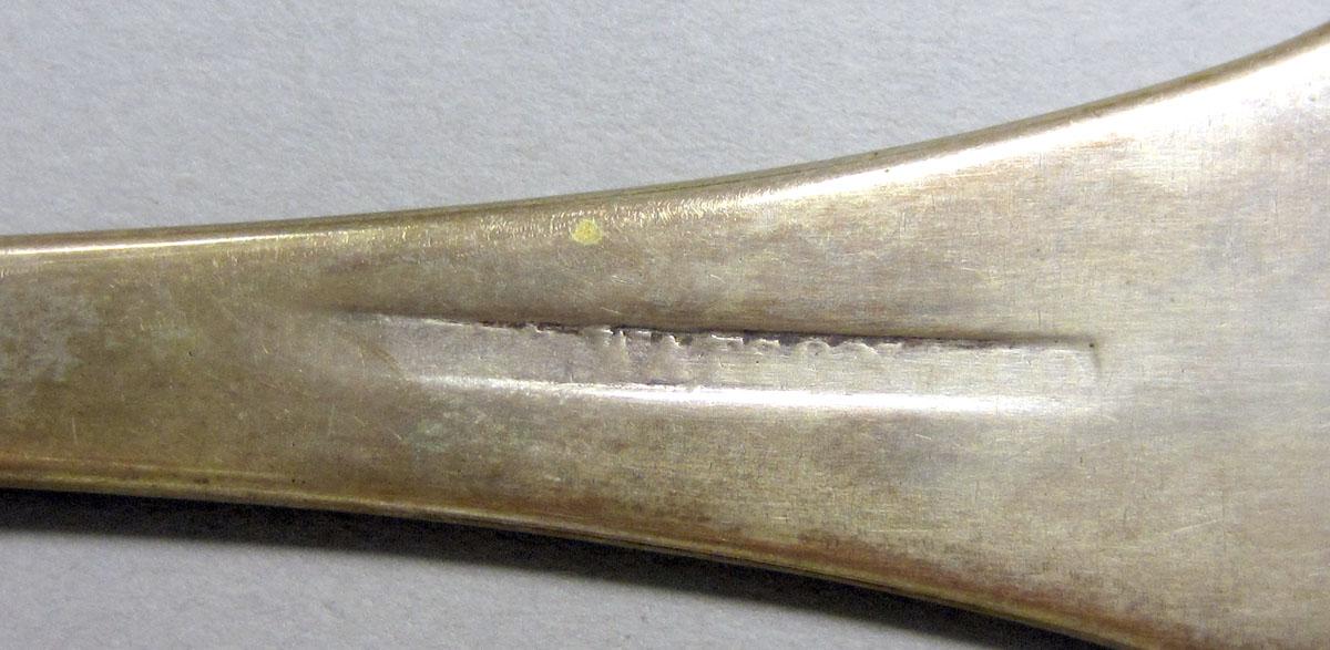 1962.0240.1569 Silver Spoon mark