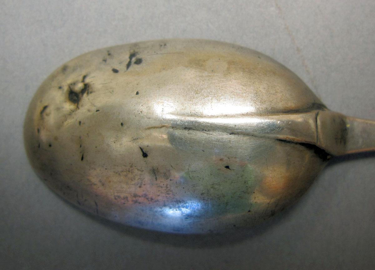 1962.0240.156 teaspoon bowl underside