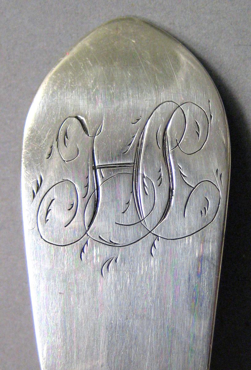 1962.0240.1580.001 Silver Spoon engraving