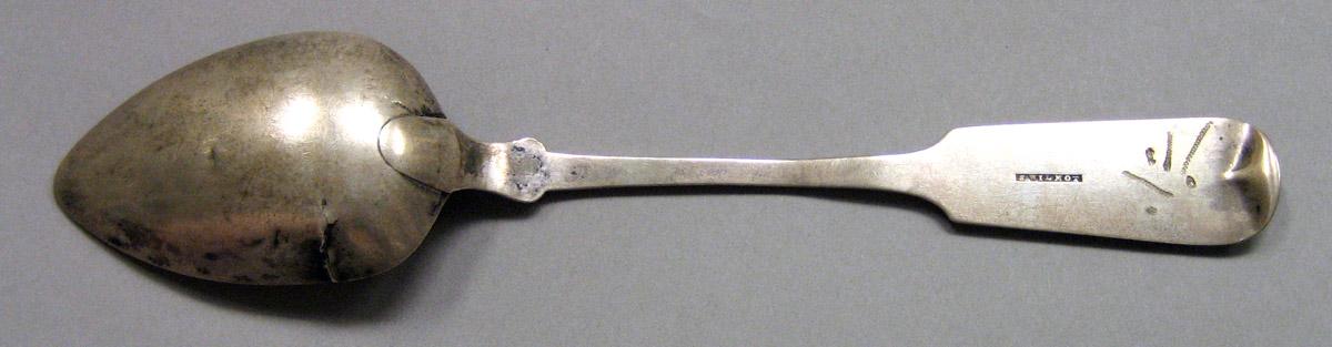 1962.0240.1582 Silver Spoon underside